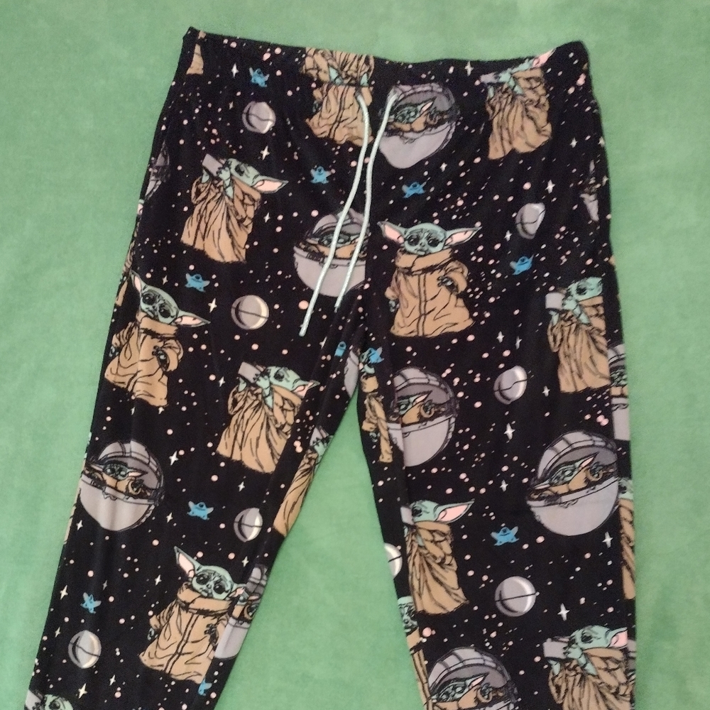 Star Wars baby Yoda designed PJ bottoms